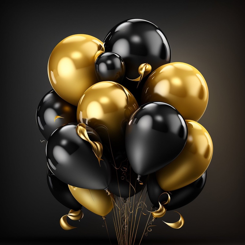 8897 Balloons Kinds of Latex Balloons for Birthday/Anniversary/Valentine’s/Wedding/Engagement Party Decoration Birthday Decoration Items for Kids Multicolor (24 Pcs Set)