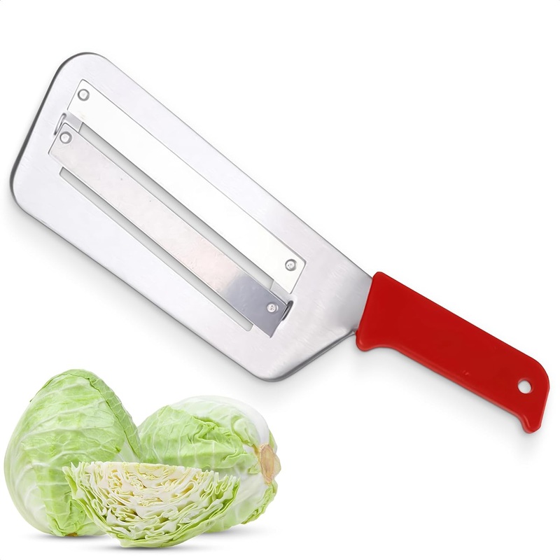 SkyShopy Cabbage Shredder Kitchen Grater Slicer – Stainless Steel Shredder Knife Fruit Chopper