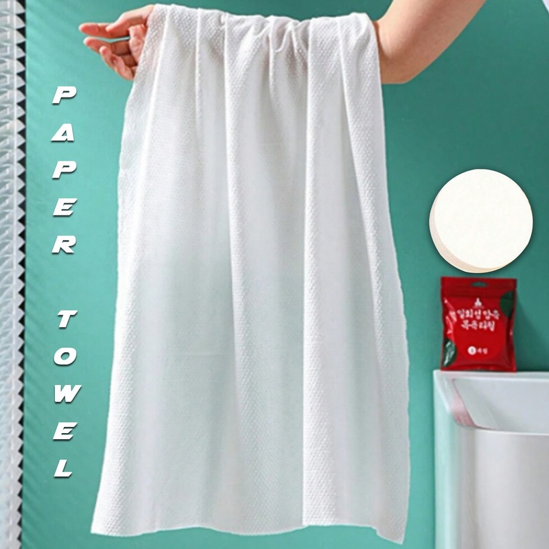 12676 Compressed Towels Portable Disposable Compressed Cotton Coin Tissue Towel for Travel, Camping, Hiking, Sport, Beauty Salon, Home Hand Wipes (28×40 Inch)