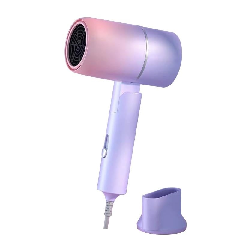 SkyShopy Colorful Portable Ionic Hair Care Professinal Quick Dry 1600W Travel Foldable Handle for Hair Care