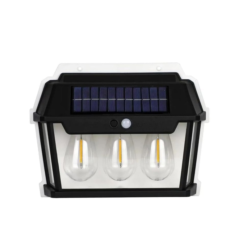 SkyShopy LED Bright Outdoor Solar Lights Wall lamp Wall Lights Outdoor, Wireless Dusk to Dawn Porch Lights Fixture, Solar Wall Lantern with 3 Modes & Motion Sensor