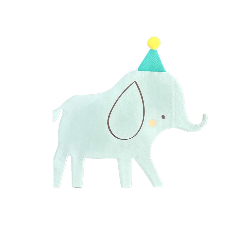 ELEPHANT CELEBRATION SMALL NAPKINS