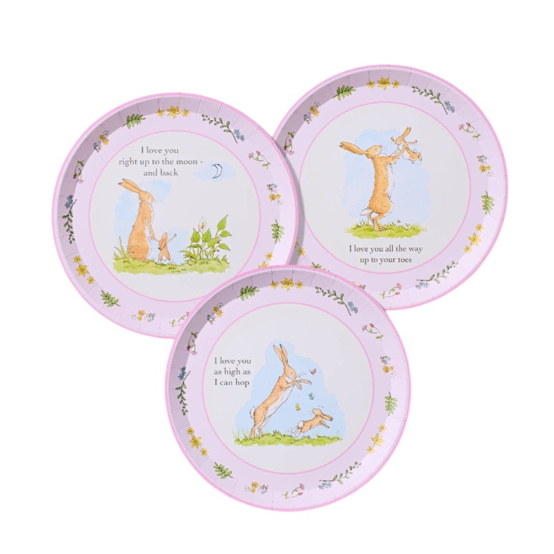 GUESS HOW MUCH I LOVE YOU PLATES