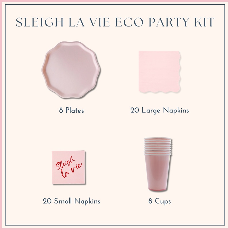 SLEIGH LA VIE ECO PARTY KIT