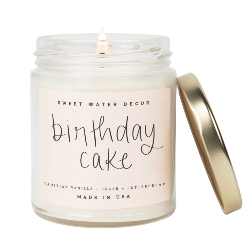 BIRTHDAY CAKE SOY CANDLE
