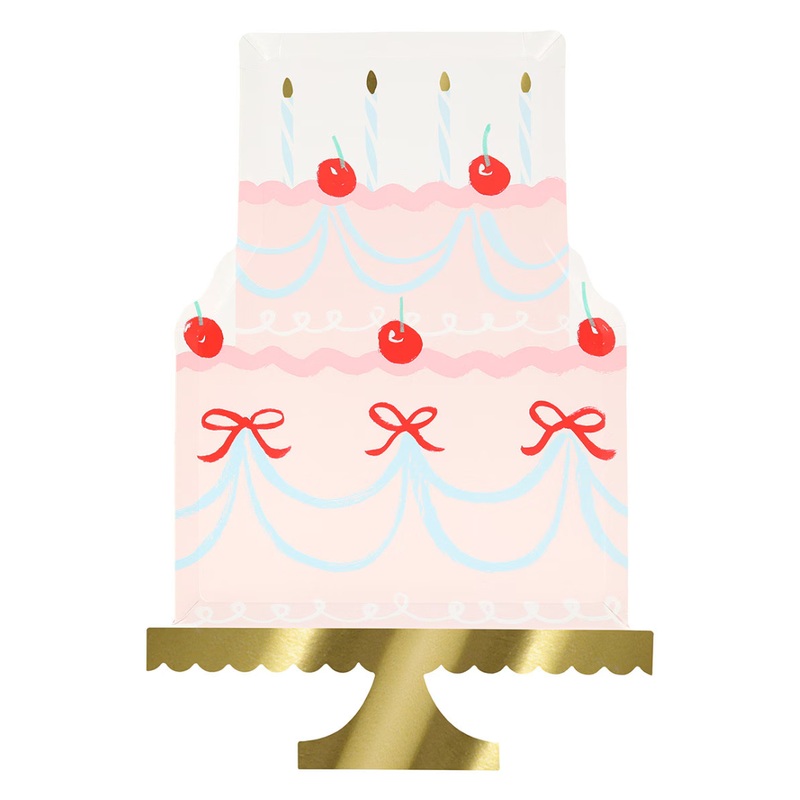 FANCY CAKE PLATES