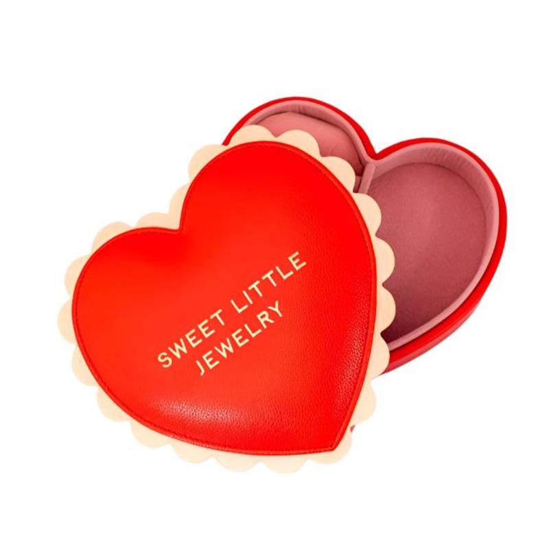 HEART SHAPED JEWELRY BOX