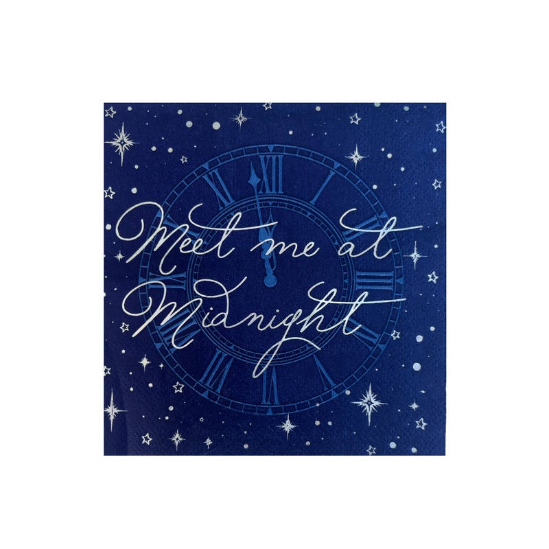 MEET ME AT MIDNIGHT COCKTAIL NAPKINS