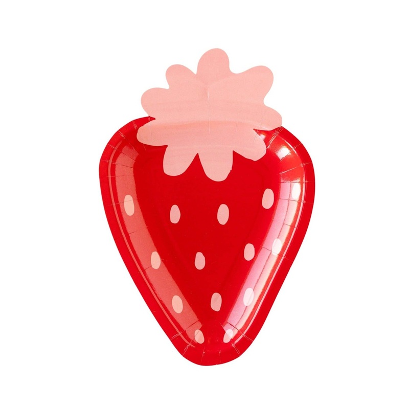 STRAWBERRY SHAPED PLATES