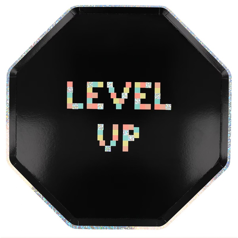 VIDEO GAMES DINNER PLATES