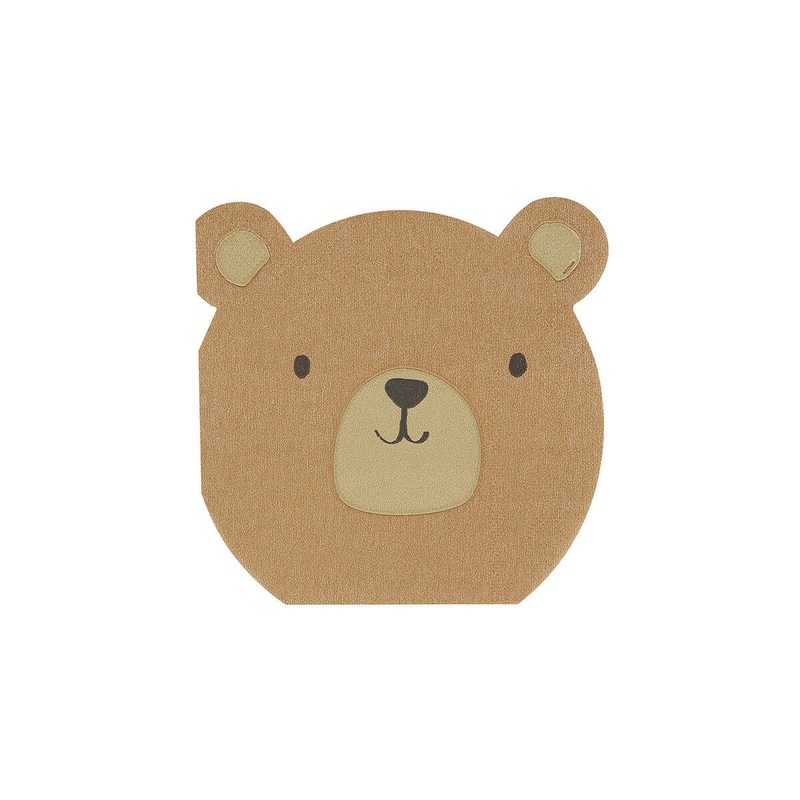 WOODLAND BEAR NAPKINS