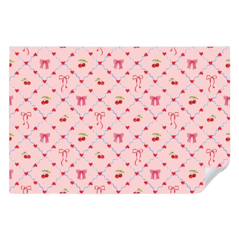 CHERRY & BOWS PLACEMAT PAD