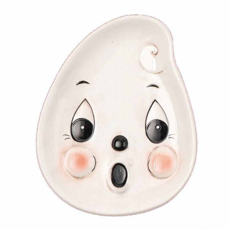 JOHANNA PARKER VINTAGE HALLOWEEN GHOST PLATE