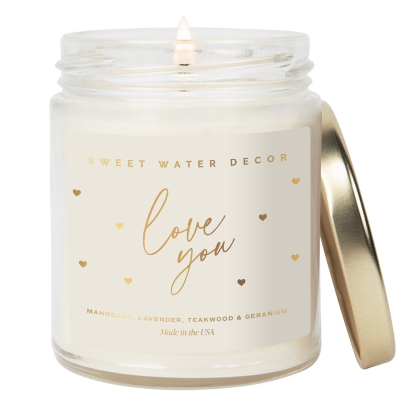 LOVE YOU SOY CANDLE
