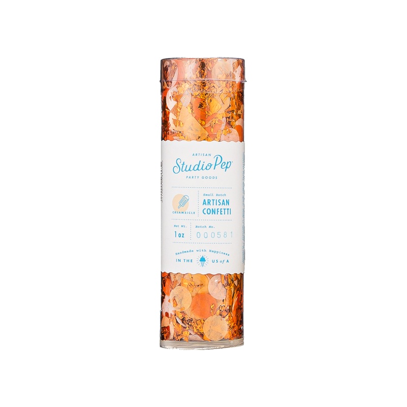 ORANGE CREAMSICLE ARTISAN CONFETTI