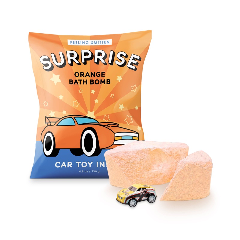 RACE CAR SURPRISE BATH BOMB