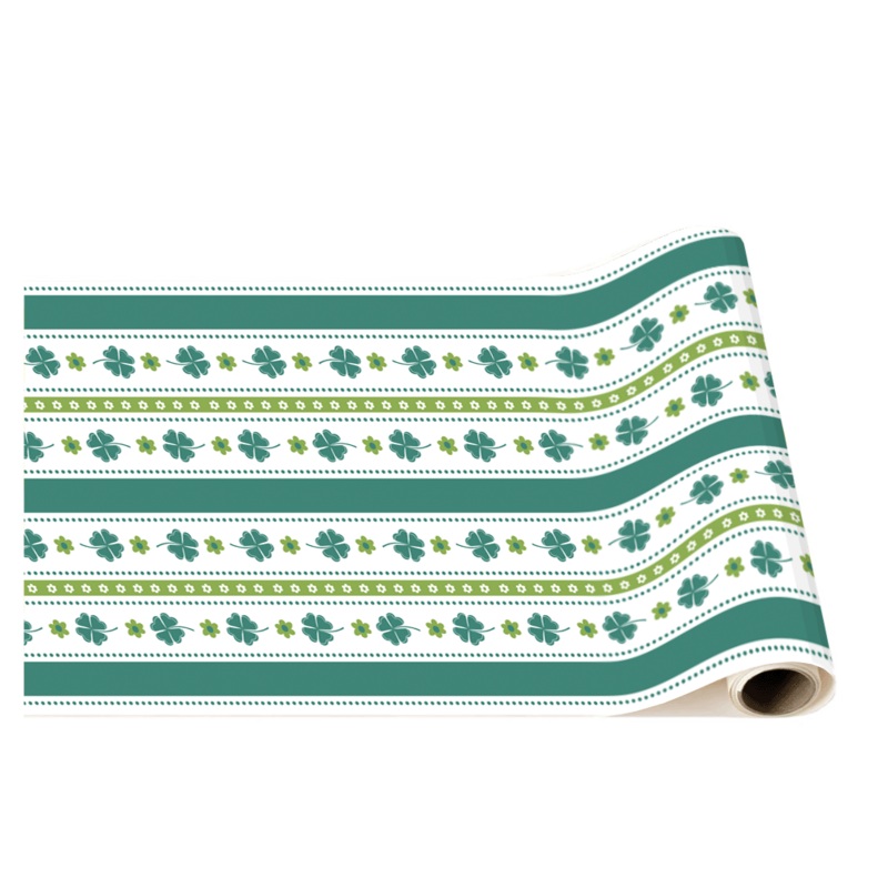 CLOVER CABANA ST PATRICK’S DAY TABLE RUNNER