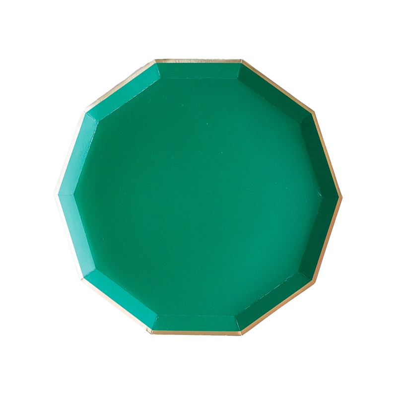 EMERALD GREEN SIGNATURE SMALL PLATES