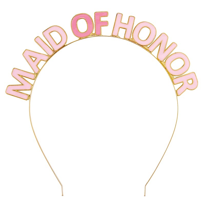 MAID OF HONOR HEADBAND