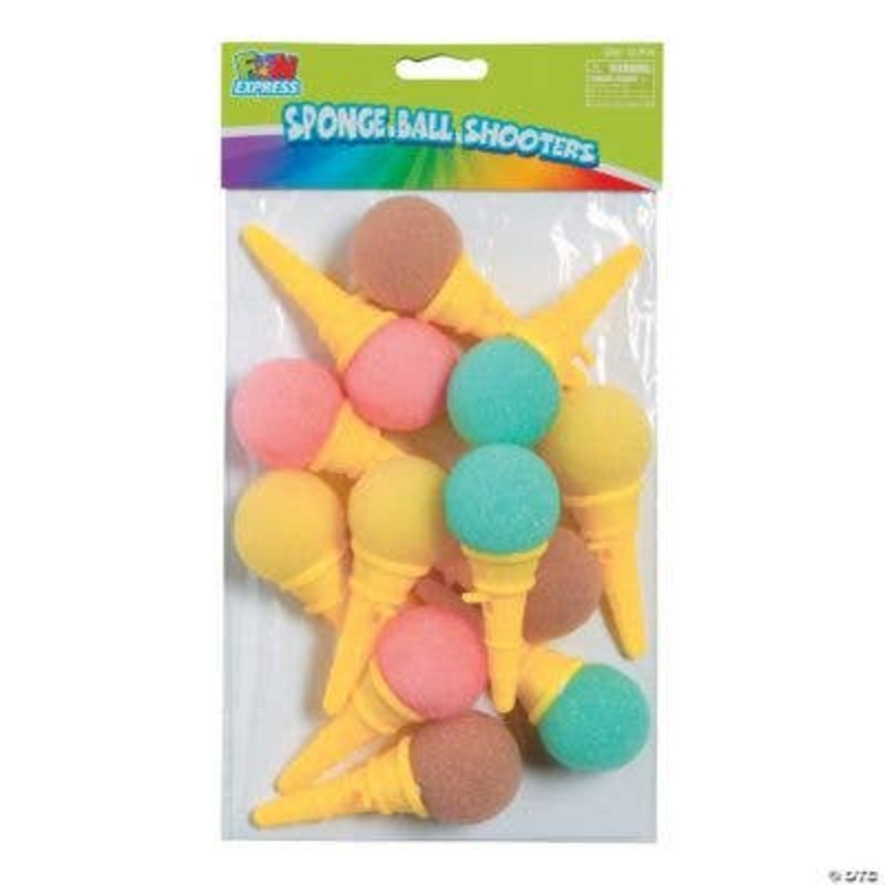 MINI ICE CREAM CONE SHOOTER SET OF 12