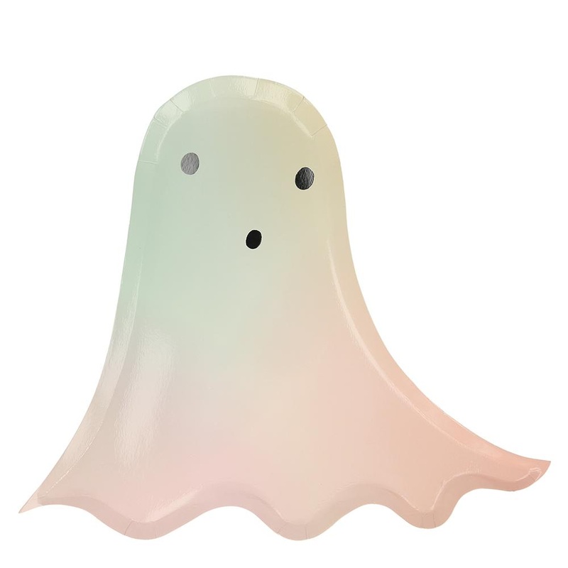 PASTEL HALLOWEEN GHOST PLATES