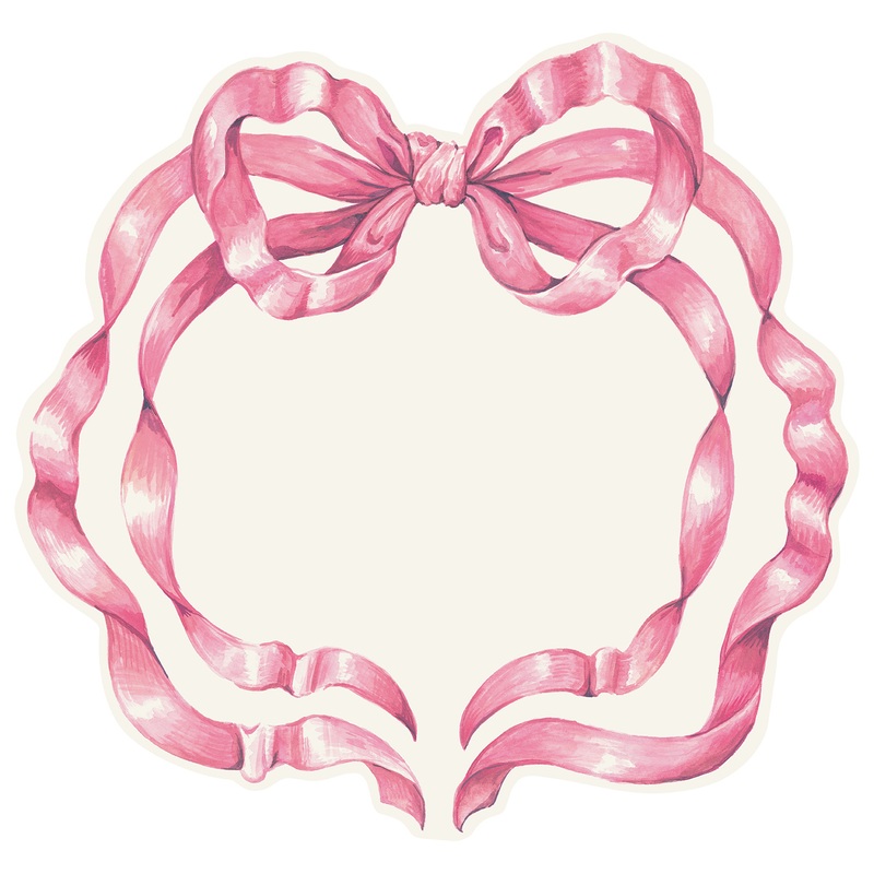 PINK BOW PLACEMATS