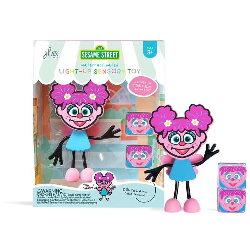 SESAME STREET GLO PALS BATH TOYS