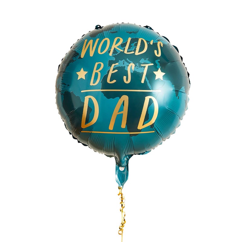 WORLD’S BEST DAD FOIL BALLOON