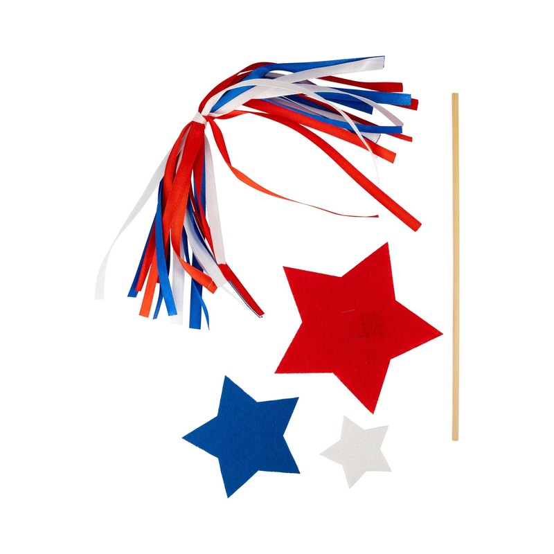 DIY PATRIOTIC WANDS