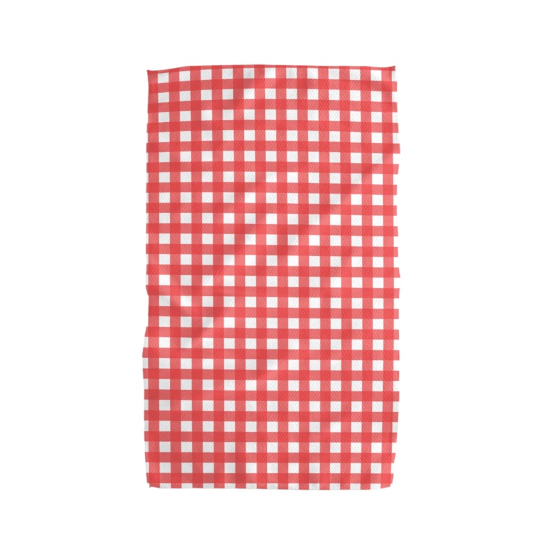 RED GINGHAM TEA TOWEL