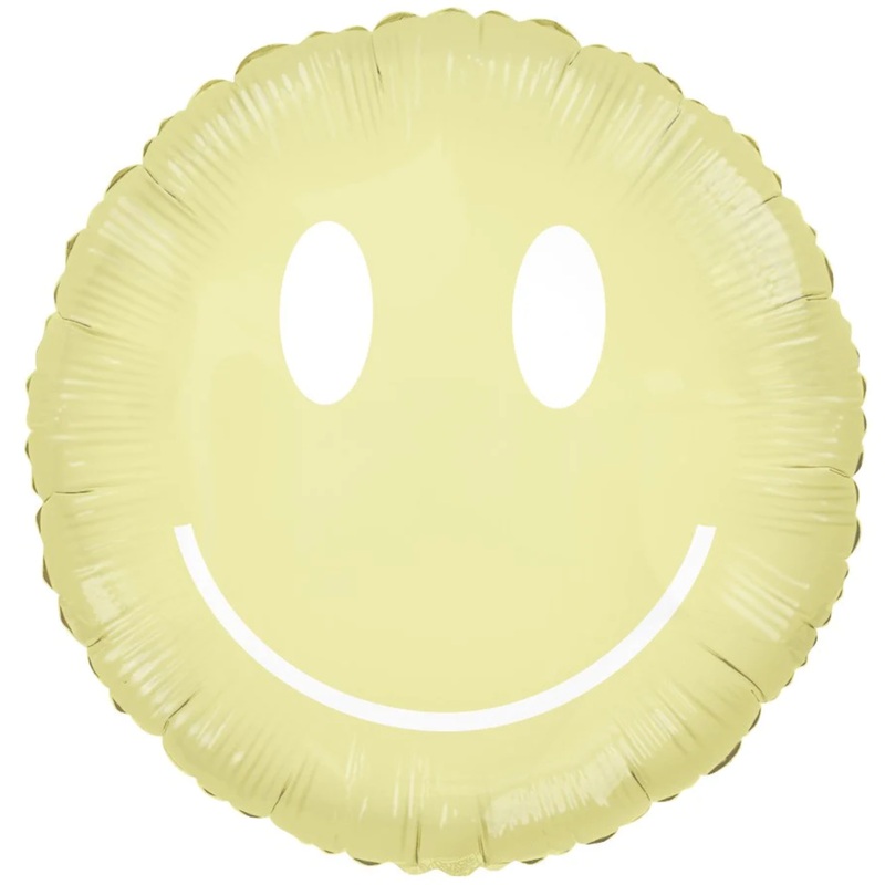 SUNNY SMILE YELLOW FOIL BALLOON