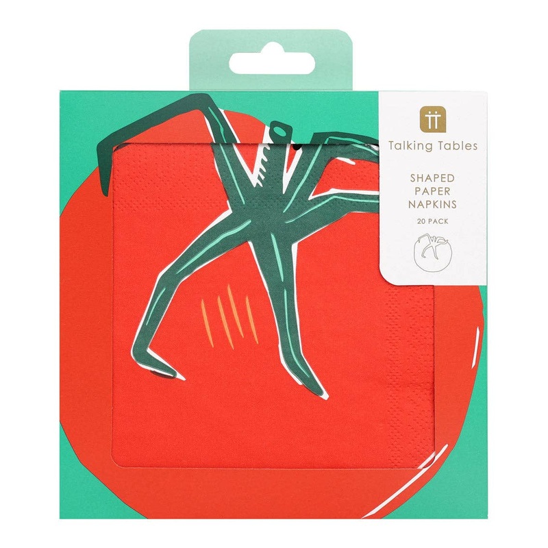 TOMATO SHAPED NAPKINS