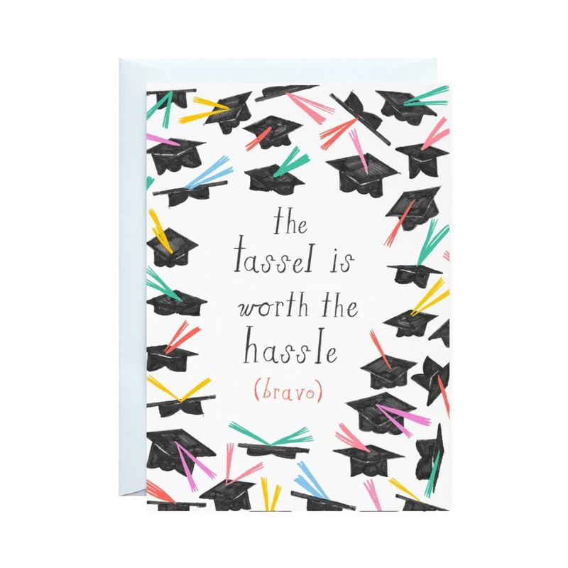 WORTH THE HASSLE GRADUATION CARD