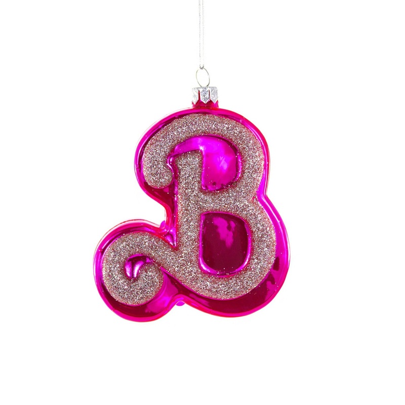 BARBIE B GLASS ORNAMENT BY CODY FOSTER