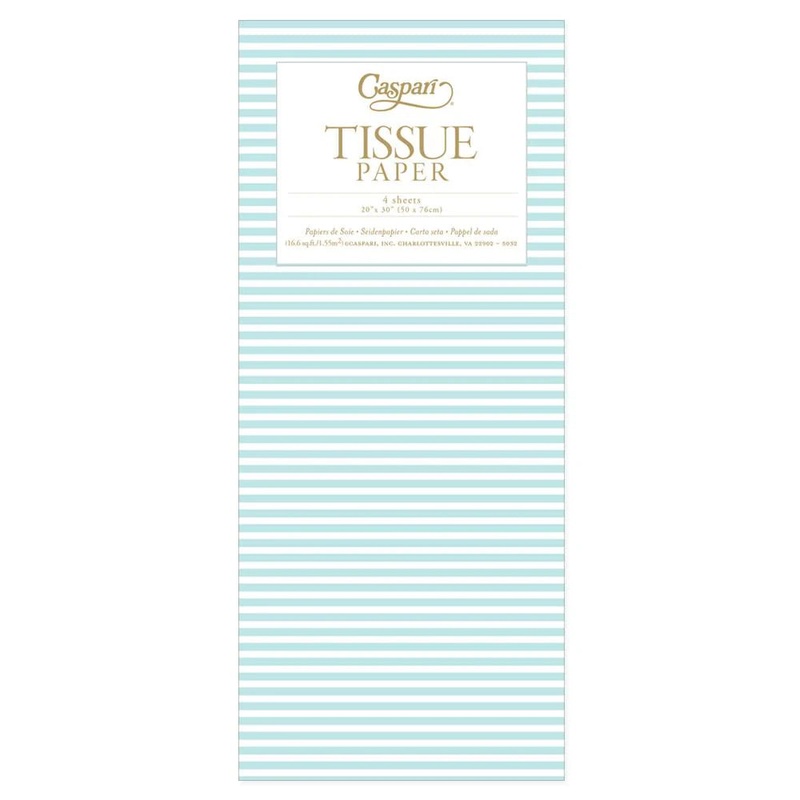 BLUE STRIPE TISSUE PAPER
