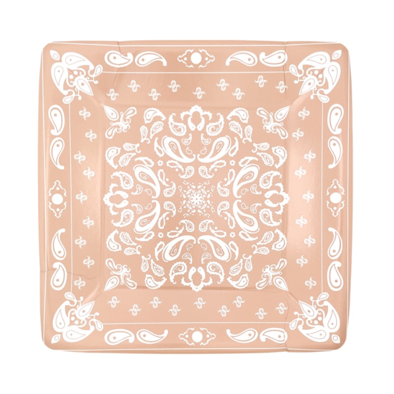 BLUSH BANDANA DINNER PLATES