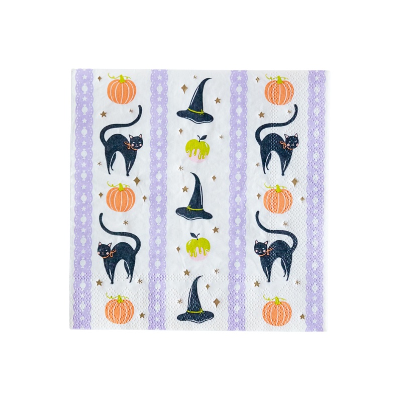 FRILLS & THRILLS HALLOWEEN LARGE NAPKINS