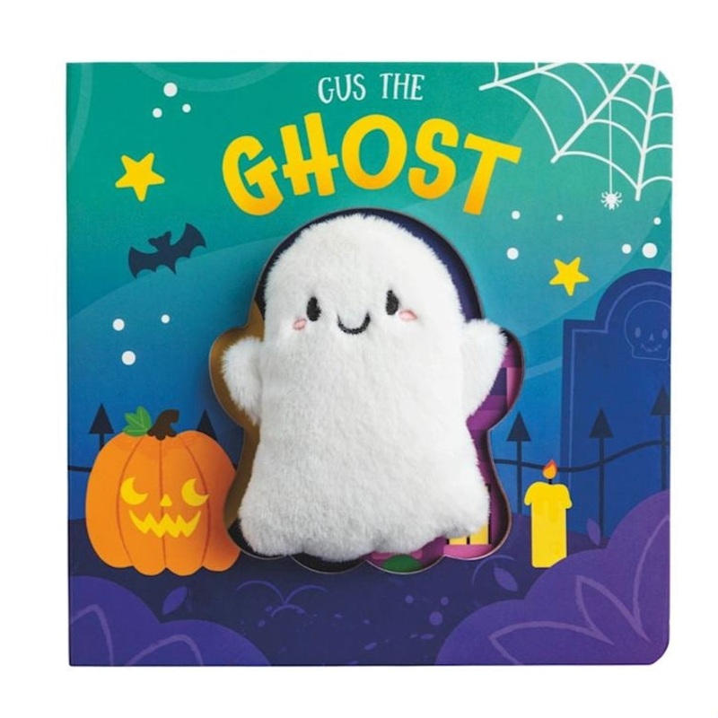 GUS THE GHOST PLUSH HALLOWEEN BOOK