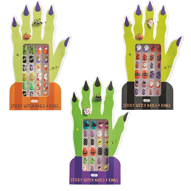 HALLOWEEN NAIL & RING SET