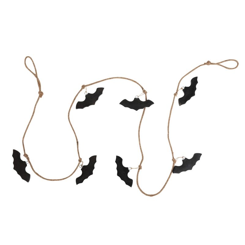 JUTE AND MANGO WOOD BAT GARLAND