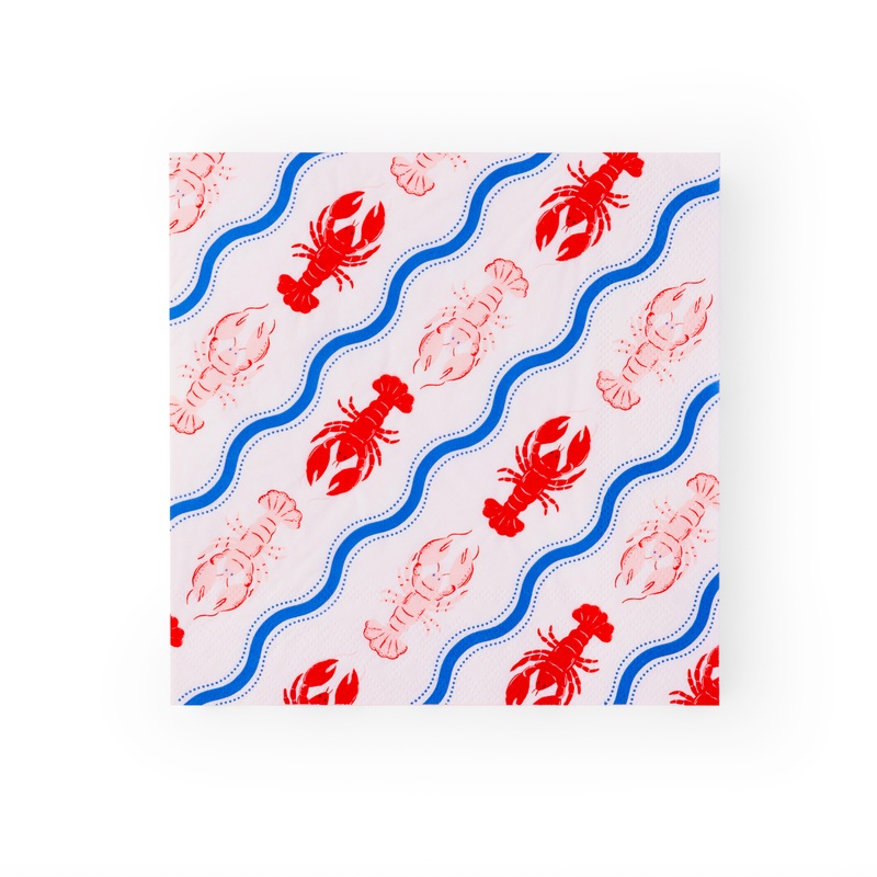 LE LOBSTER LARGE NAPKINS