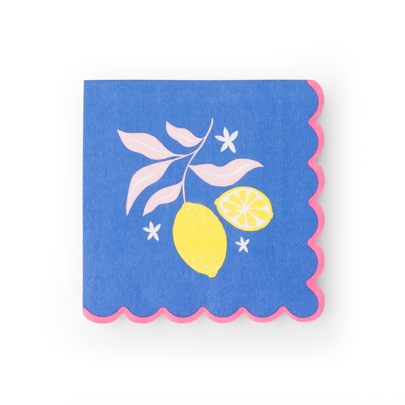 LEMON ZEST LARGE NAPKINS