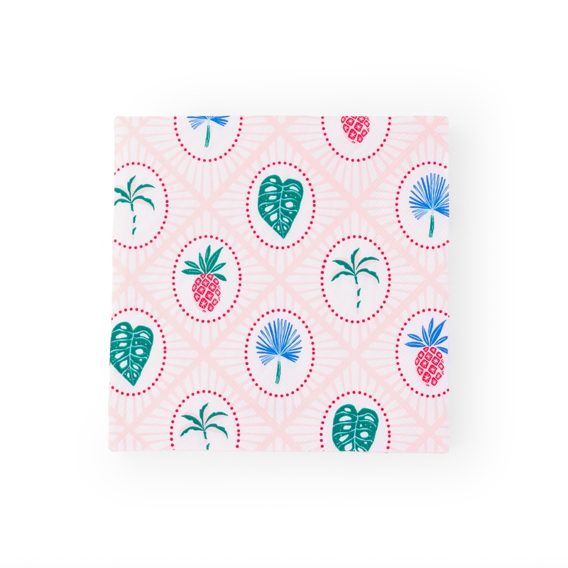 LUAU TROPICAL ICON LARGE NAPKINS