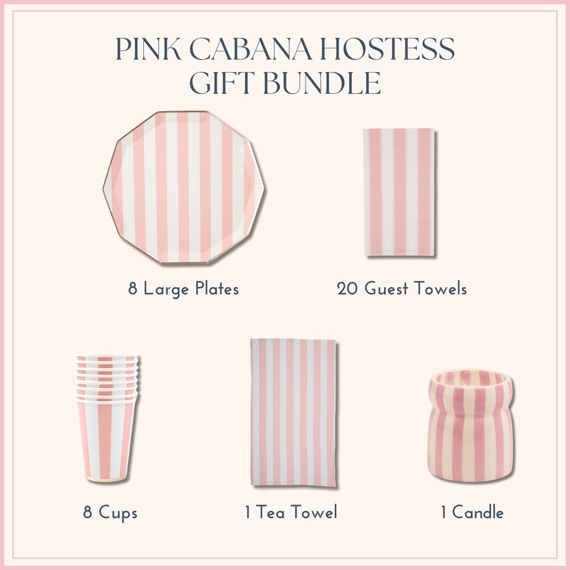 PINK CABANA HOSTESS GIFT BUNDLE