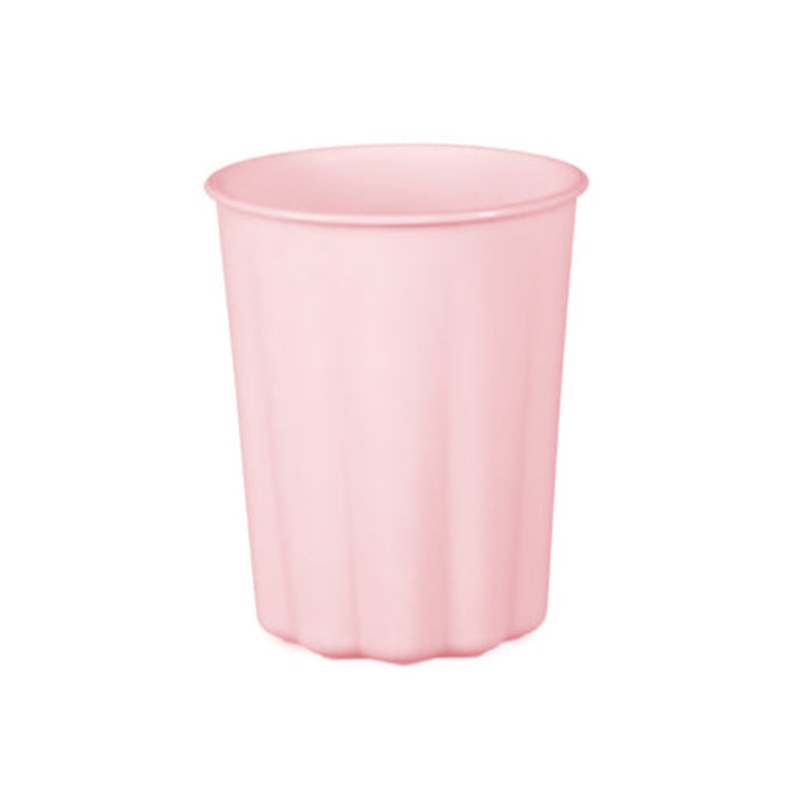 PINK SCALLOPED REUSABLE PARTY CUPS