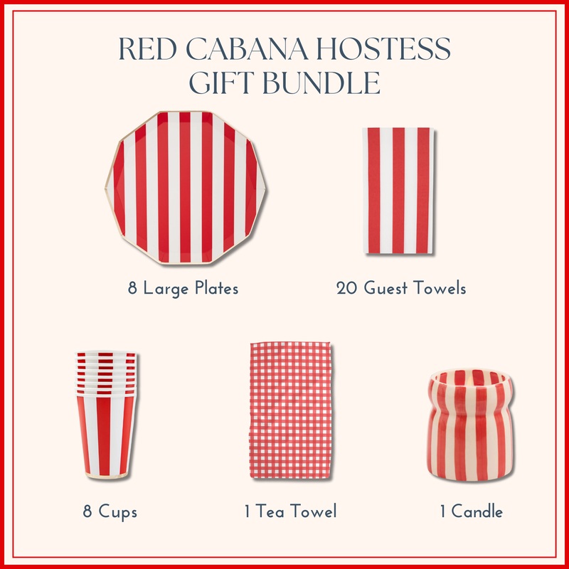 RED CABANA HOSTESS GIFT BUNDLE