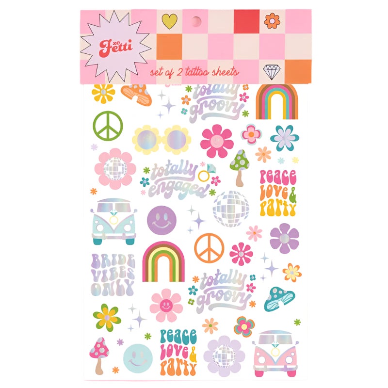 BACHELORETTE PARTY TEMPORARY TATTOOS
