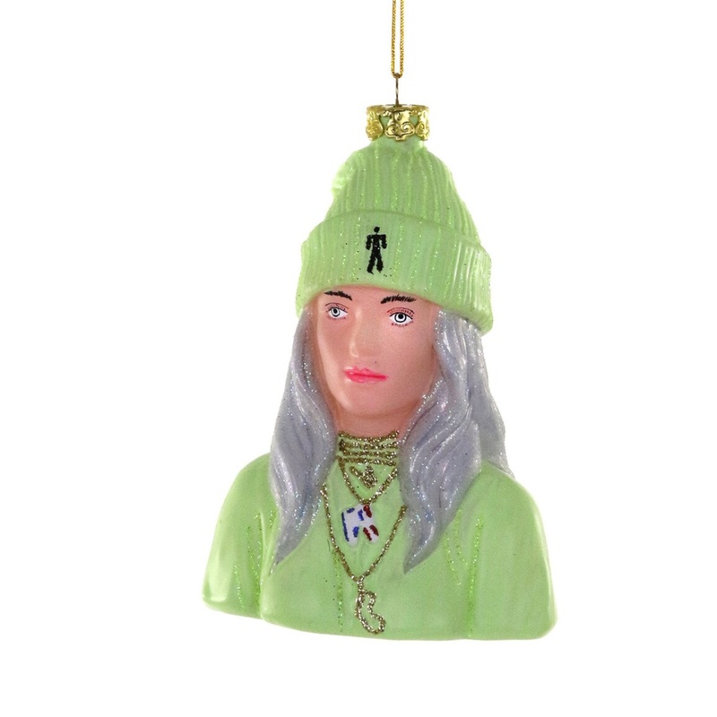 BILLIE GLASS ORNAMENT BY CODY FOSTER