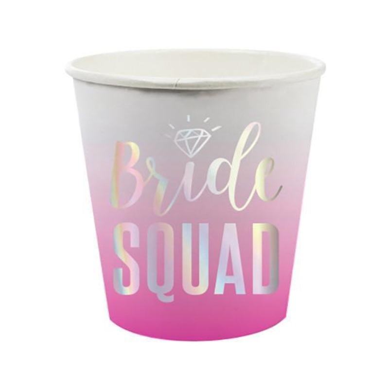 BRIDE SQUAD PAPER SHOT CUPS