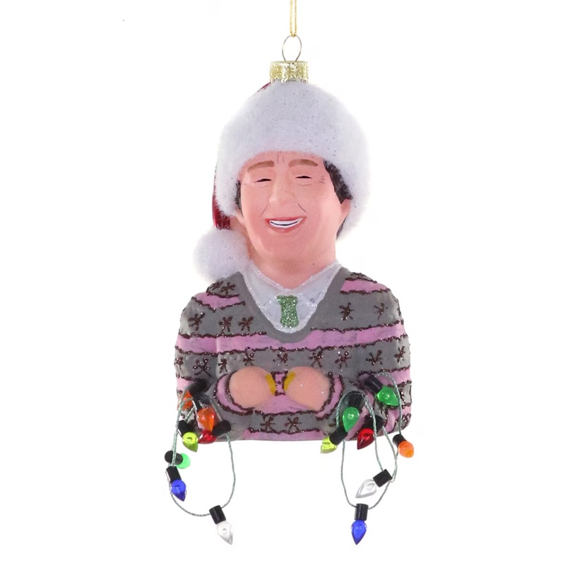 CHEVY CHASE GLASS ORNAMENT BY CODY FOSTER